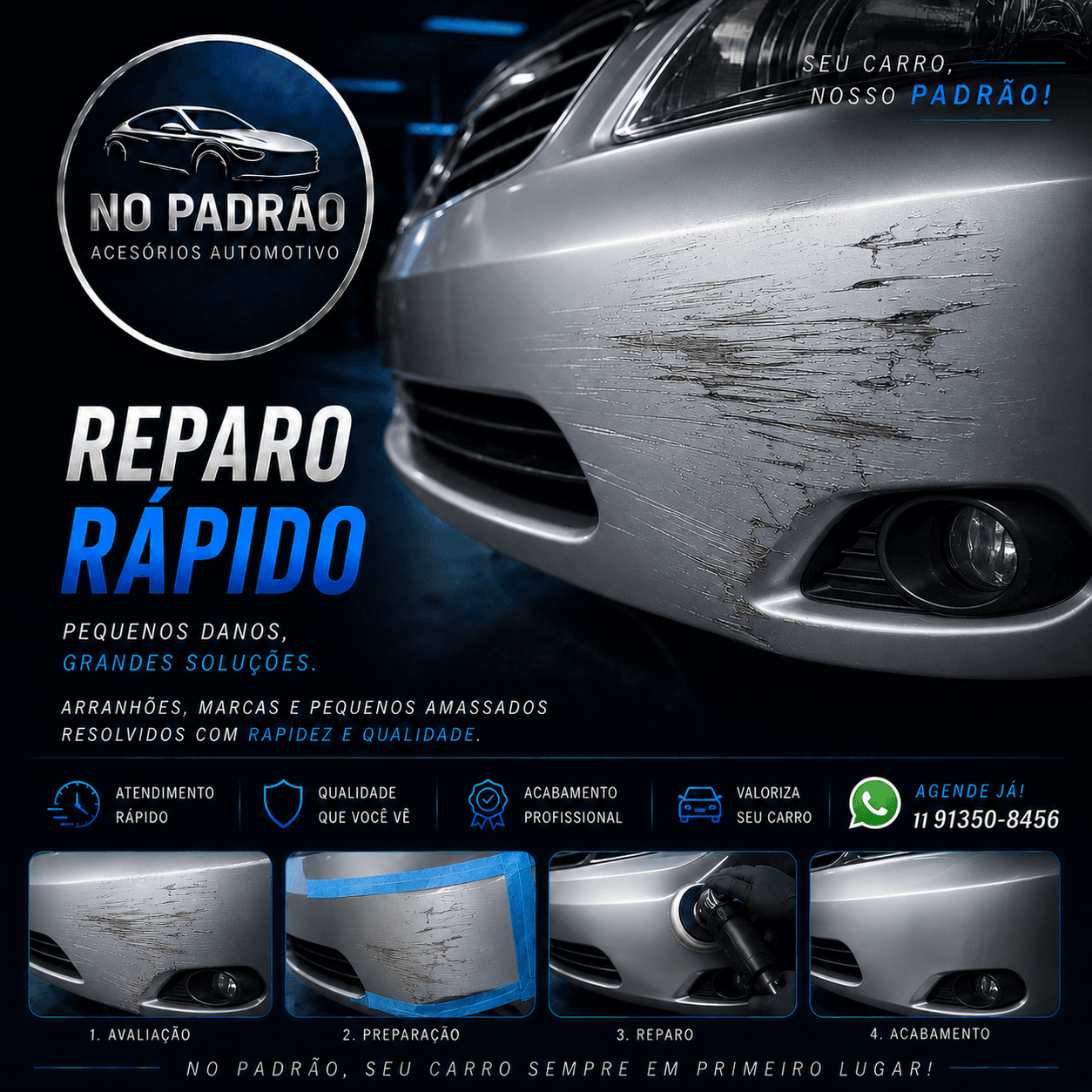 🔷 Reparo Rápido