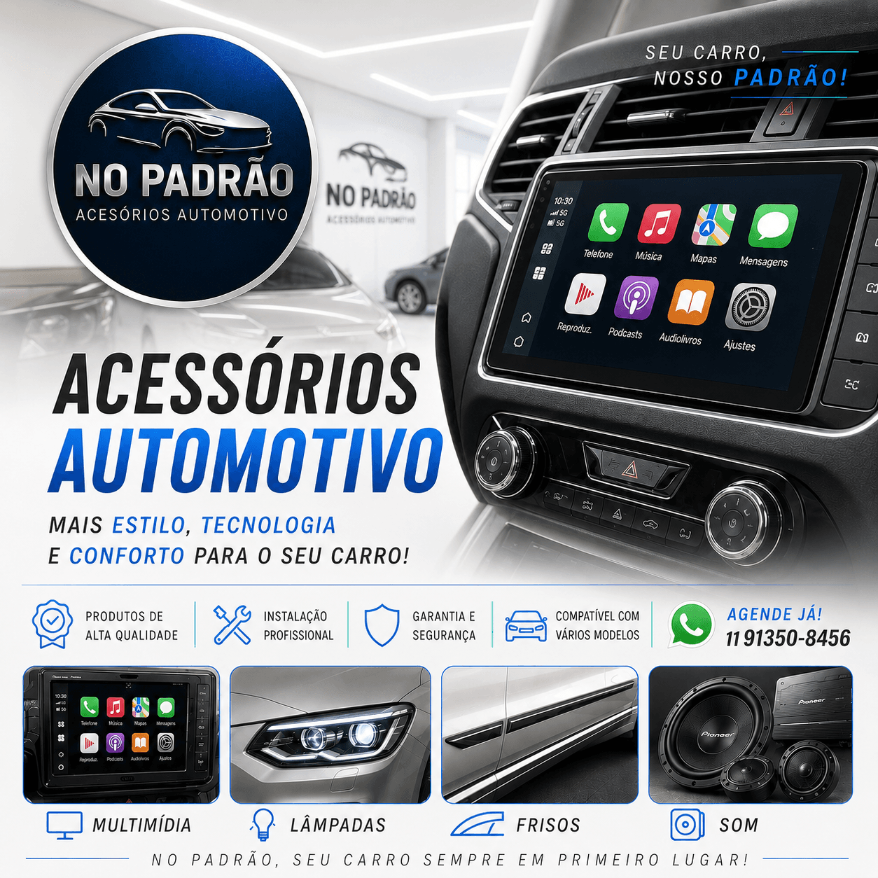 🔷 Acessórios Automotivo