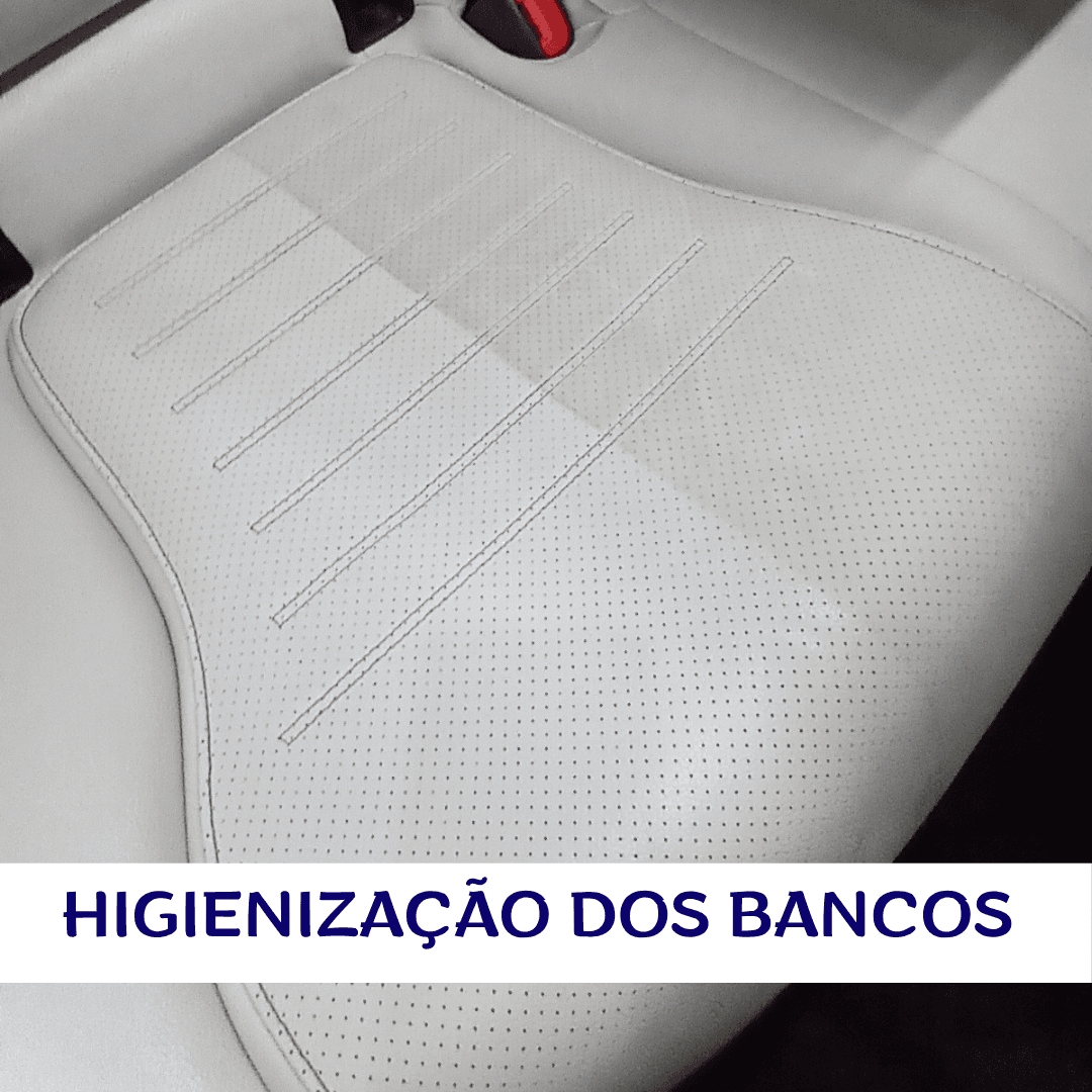 Higienização dos Bancos
