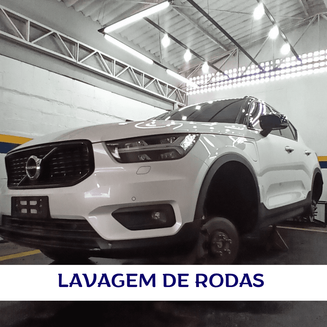 Lavagem de Rodas e Caixas de Rodas